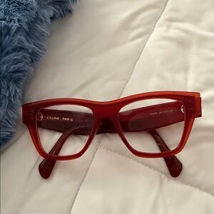 Celine Bold Red Eyewear